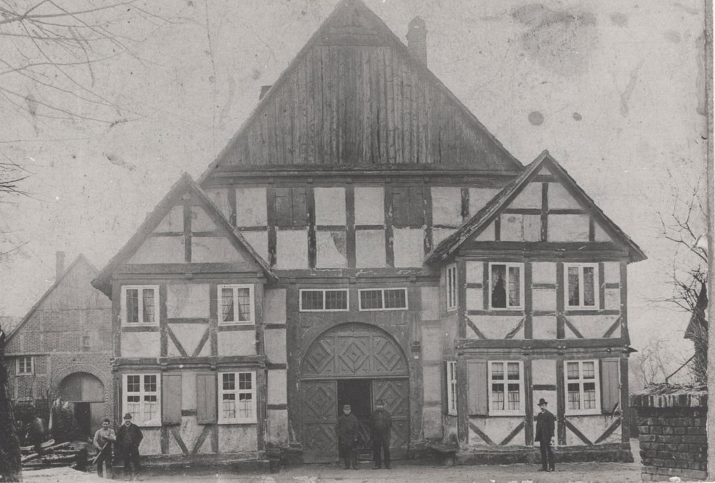 Ackerbürgerhaus Thombansen und Wecker Neuhäuser Kirchstr. von 1895