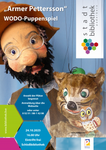 Wodo-Plakat Pettersson und Findus